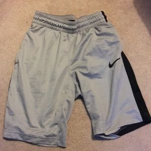 Women’s Light Gray Nike Basketball Shorts